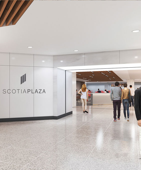 Scotia Plaza Food Court Renovation Toronto, Ontario